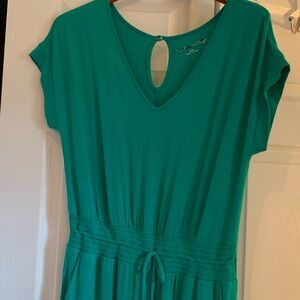 Soft Surroundings Teal Women's jumpsuit Medium NWOT